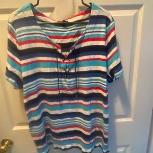 Ladies Chaps Plus size short sleeve top 3X